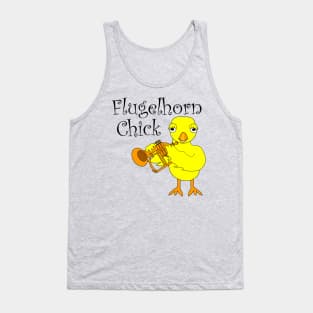 Flugelhorn Chick Text Tank Top